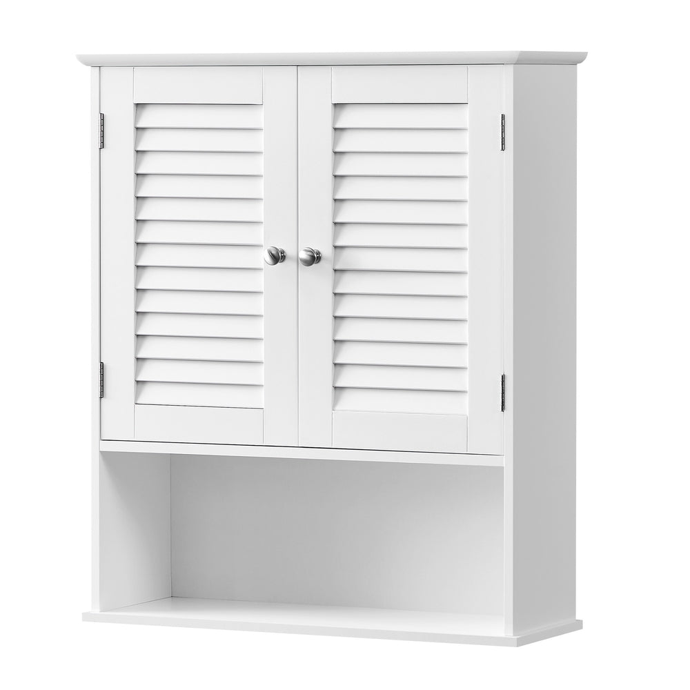 Bathroom Wall Cabinet - 60L - MDF - Adjustable Shelf
