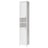 Tall Freestanding Storage Cabinet - White - Slim Design