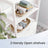 Bathroom Storage Cabinet - 122L - MDF - 2 Open Shelves