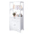 Bathroom Storage Cabinet - 122L - MDF - 2 Open Shelves