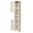 Tall Freestanding Cupboard - 30L - Particleboard - Superfast Toolless Assembly
