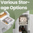 Toilet Paper Holder - Wood - White - Bathroom Organizer with Adjustable Shelf and Waterproof Feet