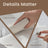 Slim Bathroom Storage Cabinet - MDF - Dove Grey - Freestanding with Drawers for Space Efficiency