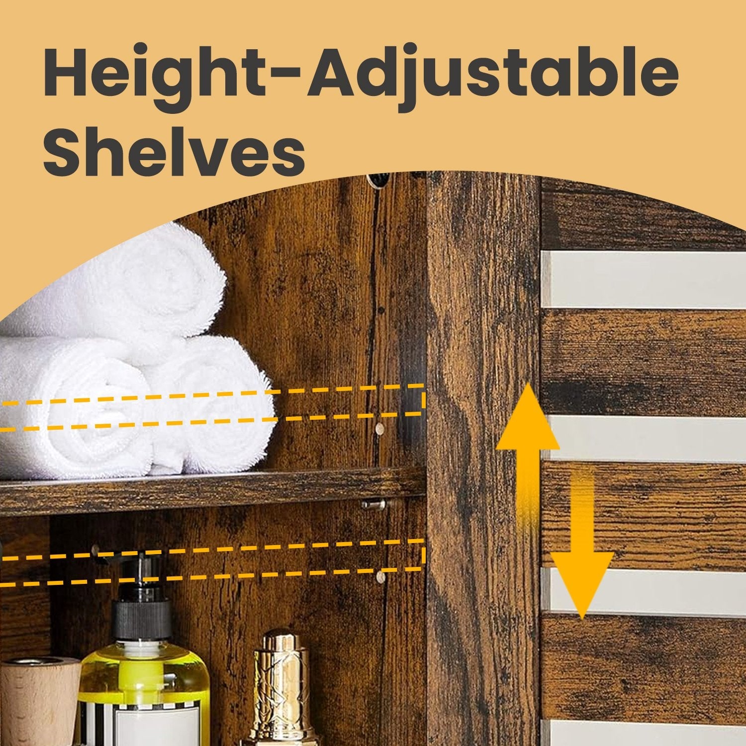 Under Sink Cabinet - 60L - Steel - Open Shelf