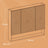 Wall-Mounted Bathroom Mirror Cabinet - Wood - Cloud White - Adjustable Shelving and Open Shelf