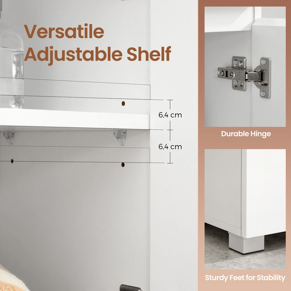 Bathroom Cabinet - 60L - MDF - Drawer