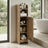 Small Bathroom Storage Cabinet - 20L - MDF - Adjustable Shelves