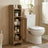 Small Bathroom Storage Cabinet - 20L - MDF - Adjustable Shelves