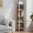 Bamboo Storage Shelf - 5-Tier - Natural Finish