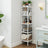 Bamboo Storage Shelf - 5-Tier - Natural Finish