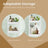 Bathroom Trolley - Bamboo - Natural - Space-Saving 3-Tier Design on Wheels