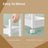 Bathroom Trolley - Bamboo - Natural - Space-Saving 3-Tier Design on Wheels