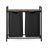 Clothes Hamper - Fabric - White - 2 Compartment Design with Removable Liner Bags
