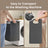 Laundry Hamper - Fabric - White - Double Compartment with 2 Removable Bags