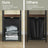 Laundry Hamper - Wood - Rustic Brown and Black - Pull-Out Laundry Bag with 2 Shelves