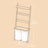 2-Compartment Laundry Hamper - Fabric - Neutral Color