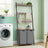 2-Compartment Laundry Hamper - Fabric - Neutral Color