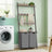 2-Compartment Laundry Hamper - Fabric - Neutral Color