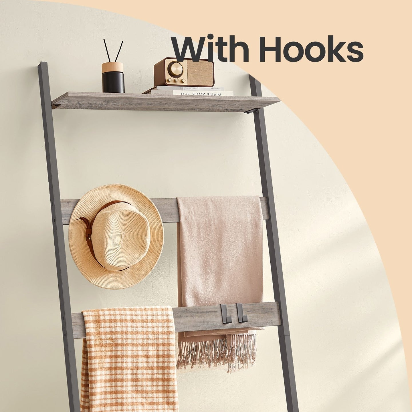 2-Compartment Laundry Hamper - Fabric - Neutral Color