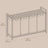 Laundry Sorter - Metal Frame - Rustic Brown and Black - 4 Removable Bags