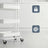4-Tier Rolling Storage Cart - 45L - Steel Frame - Smooth-Rolling Wheels