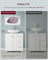 Under Sink Bathroom Cabinet 3 Drawers 2 Compartments - MDF and Wood - Cloud White