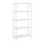 Bamboo Storage Shelf 5-Tier - Bamboo - White