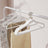 Velvet Hangers - Set of 20 - Black - Ultra Thin Space Saving with Rose Gold 360 Degree Swivel Hook