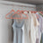 Velvet Hangers - 360° Swivel Hooks - Velvet - Pink - Non-Slip Design