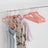Velvet Hangers - 360° Swivel Hooks - Velvet - Pink - Non-Slip Design