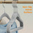 Baby Hangers - 30 Pack, 30 x 20.5 cm - Velvet - Light Pink - Non-Slip