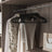 Velvet Hangers - Velvet - Ink Black - Non-Slip with Shoulder Notches and Pants Bar