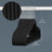 Velvet Hangers - Velvet - Ink Black - Non-Slip with Shoulder Notches and Pants Bar