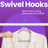 Velvet Hangers - Velvet - Ink Black - Non-Slip with Shoulder Notches and Pants Bar