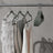 Velvet Hangers - Velvet - Ink Black - Non-Slip with Shoulder Notches and 360° Swivel Hook