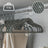 Velvet Hangers - Velvet - Ink Black - Non-Slip with Shoulder Notches and 360° Swivel Hook