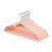 20-Pack Velvet Hangers - Velvet and ABS Plastic - Light