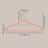 20-Pack Velvet Hangers - Velvet and ABS Plastic