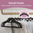 Velvet Hangers - Velvet - Light Pink - Non-Slip