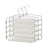 Pants Organizer Set - 3 Hangars - Metal - Multi-Tier Design