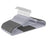 Set of 50 Heavy-Duty Plastic Clothes Hangers - Light and Dark Grey - Slim Non-Slip Design with 360° Swivel