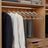 Set of 50 Heavy-Duty Plastic Clothes Hangers - Light and Dark Grey - Slim Non-Slip Design with 360° Swivel