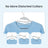 Clothes Hangers - 30 Pack - Plastic - Non-Slip
