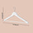Set of 30 Clothes Hangers - Solid Birch Wood - Natural Beige - Space Saving Design with 360° Swivel Hooks