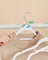 Velvet Coat Hangers - Velvet - Black - Space Saving