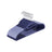 Set of 20 Plastic Hangers - Plastic - Dark Blue Ash - Thin Space Saving Non-Slip Design