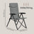 Folding Camping Chair - Adjustable High Backrest