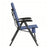 Folding Recliner Chair - Adjustable 95°-150° - Padded Seat