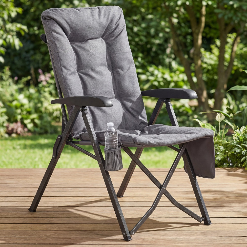 Folding Recliner Chair - Adjustable