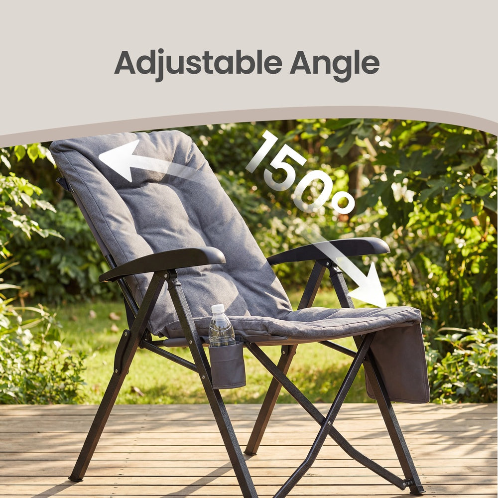 Folding Recliner Chair - Adjustable